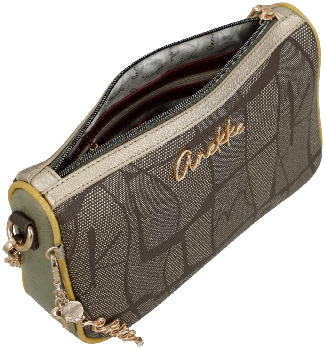 Anekke Schultertasche Essentials Braun Dotprint