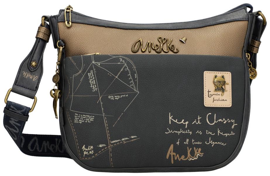 Anekke Schultertasche Mademoiselle Boutique Blau 