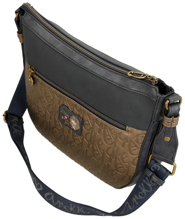 Anekke Schultertasche Mademoiselle Boutique Blau 