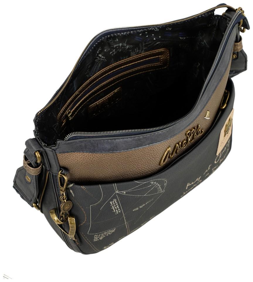 Anekke Schultertasche Mademoiselle Boutique Blau 