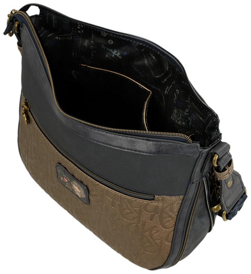 Anekke Schultertasche Mademoiselle Boutique Blau 