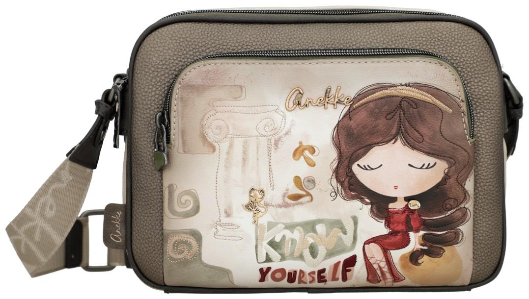 Anekke Schultertasche Muse Greece Bunt Metallic