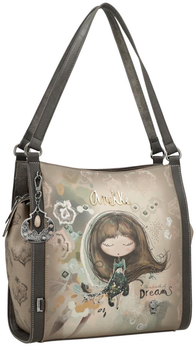 Anekke Schultertasche Real Beige Totebag