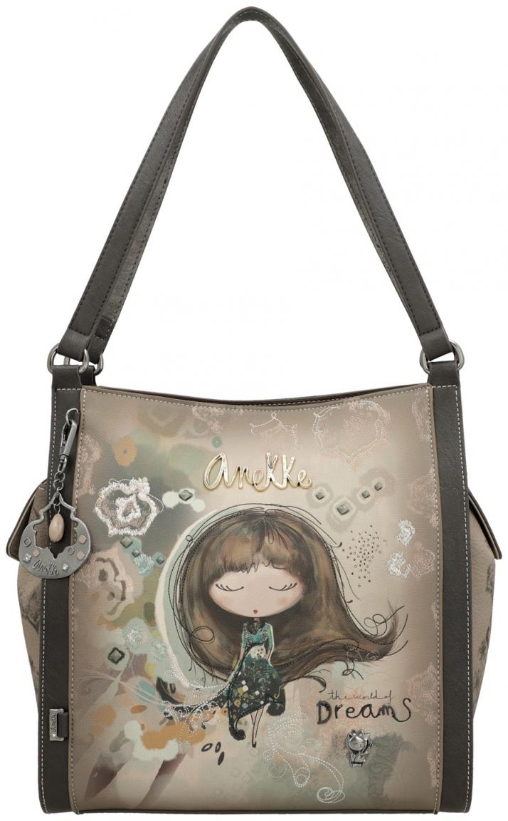 Anekke Schultertasche Real Beige Totebag