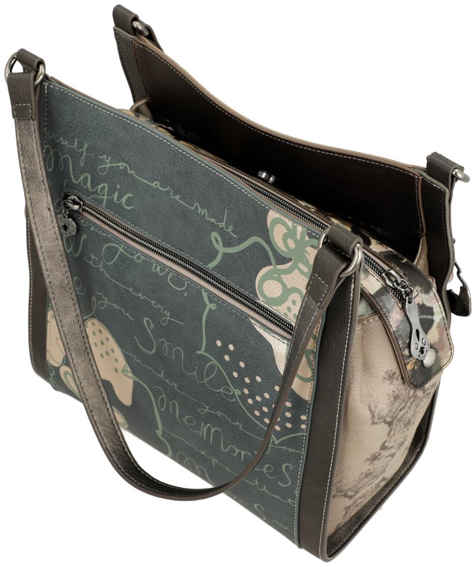 Anekke Schultertasche Real Beige Totebag