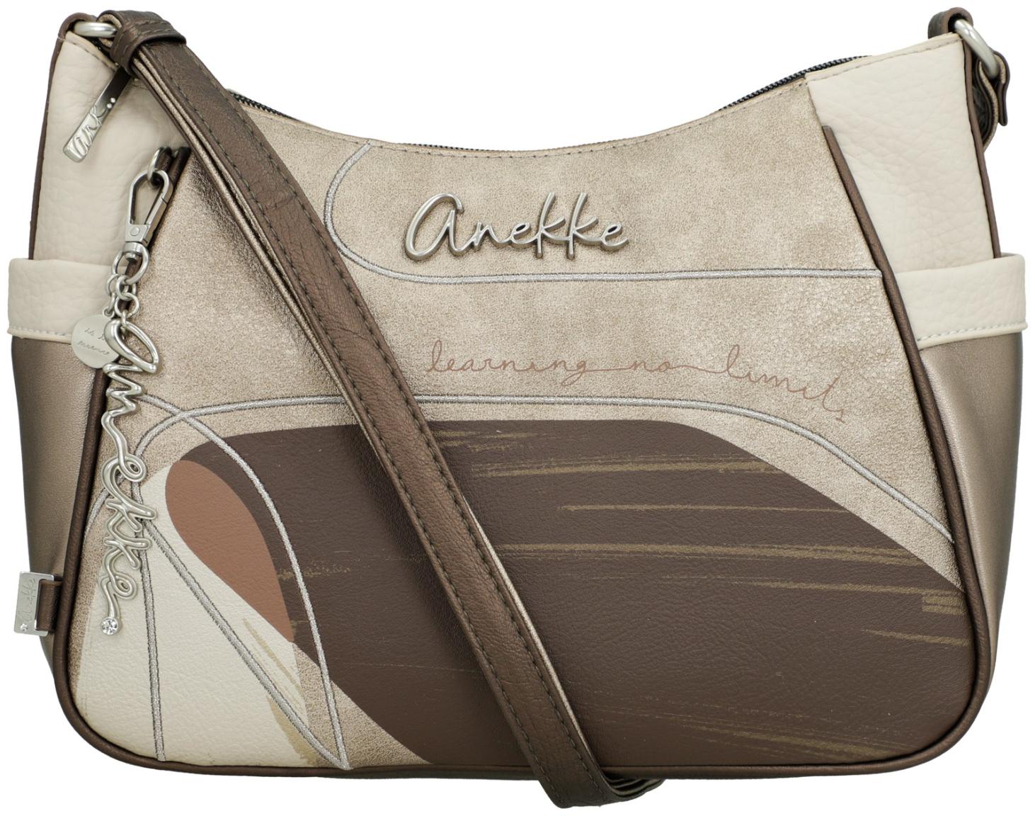 Anekke Serenis Umhängetasche braun gold