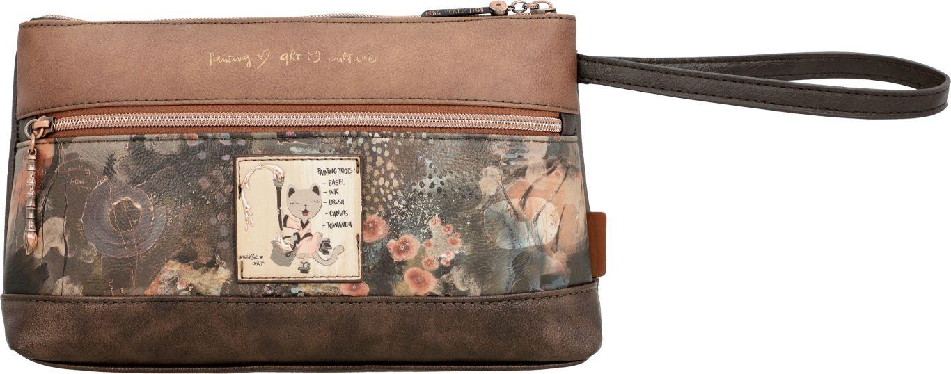 Anekke Shoen Necessaire Künstlerin Japan braun glitzer