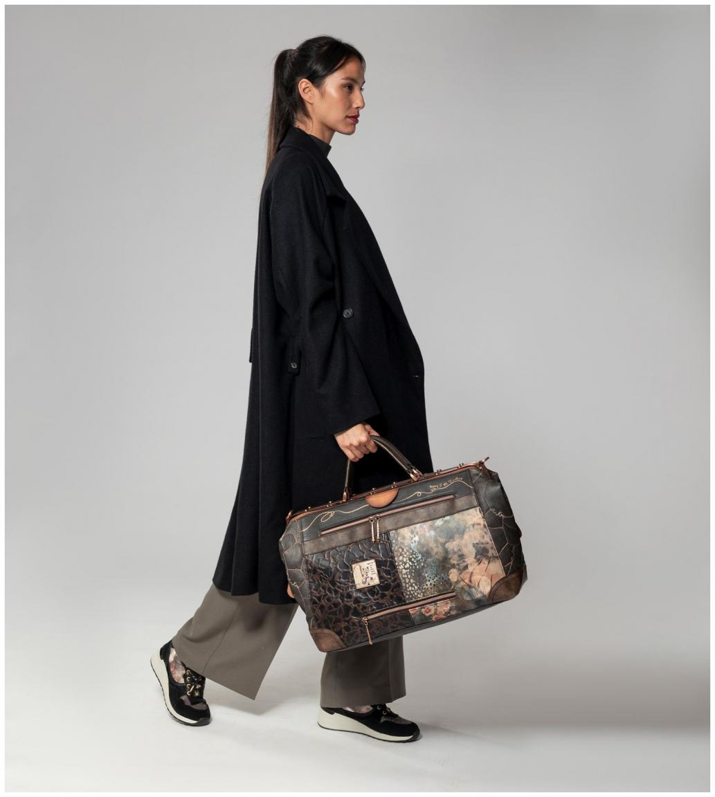 Anekke Shoen Weekender Künstlerin Japan braun bunt