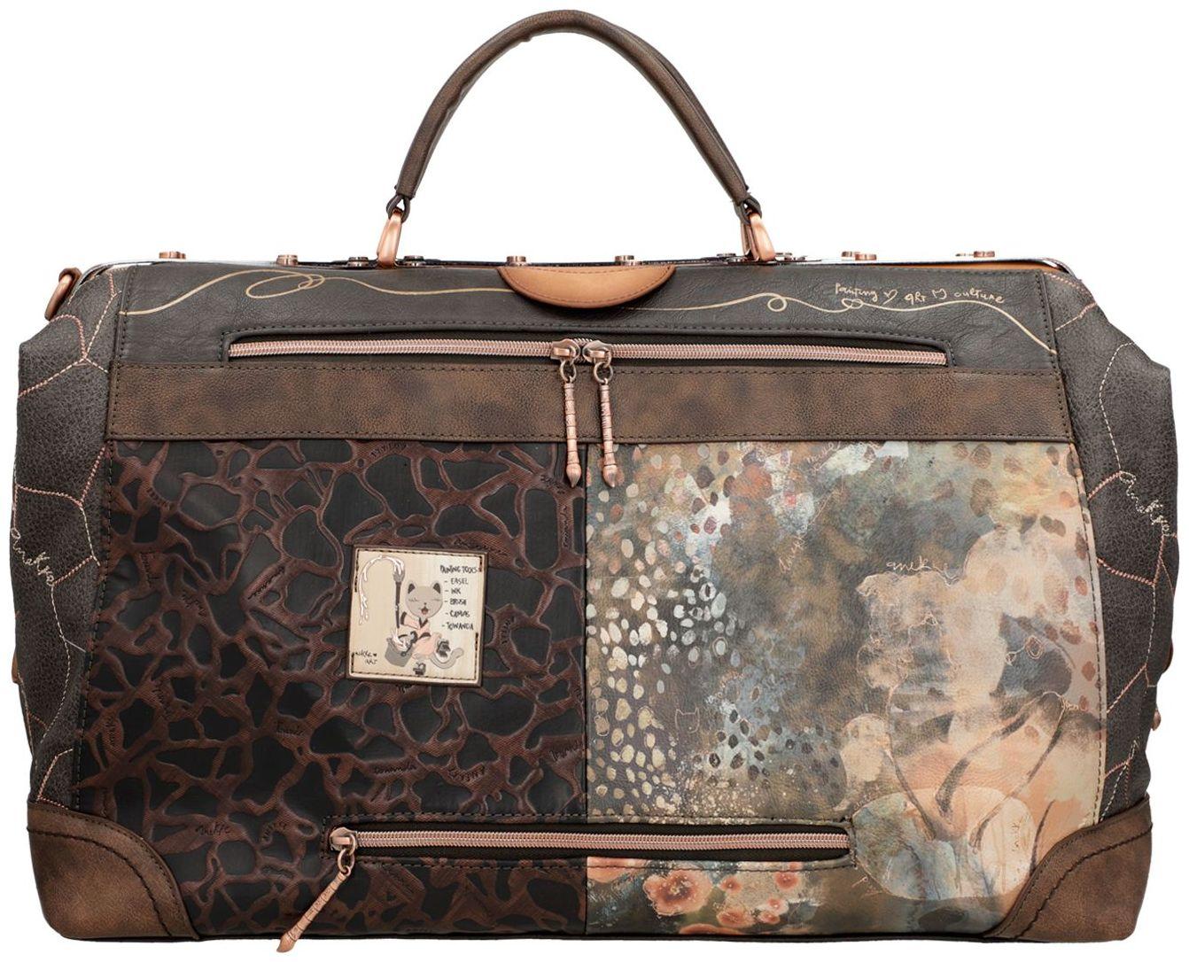 Anekke Shoen Weekender Künstlerin Japan braun bunt