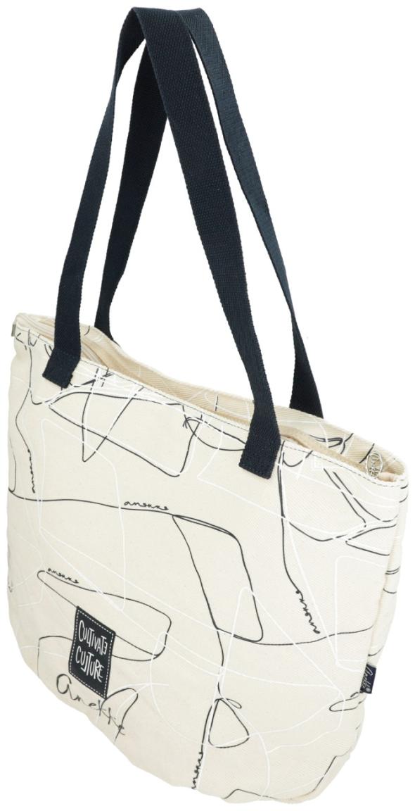 Anekke Sophia Beach Bag Tote Canvas Beige