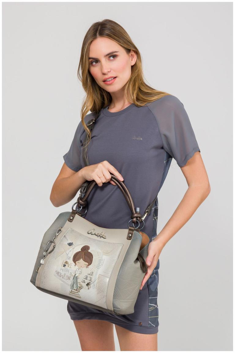 Anekke Sophia Beuteltasche Crossover Printmotiv