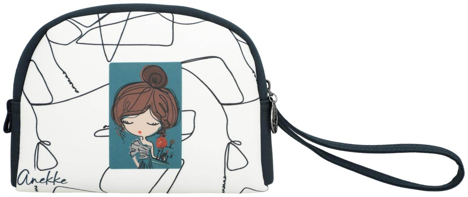 Anekke Sophia Kosmetiktäschchen blau weiß