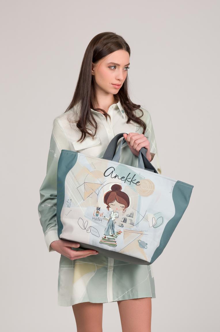 Anekke Sophia Wellness Tasche mittelgroß Bunt Mintgrün