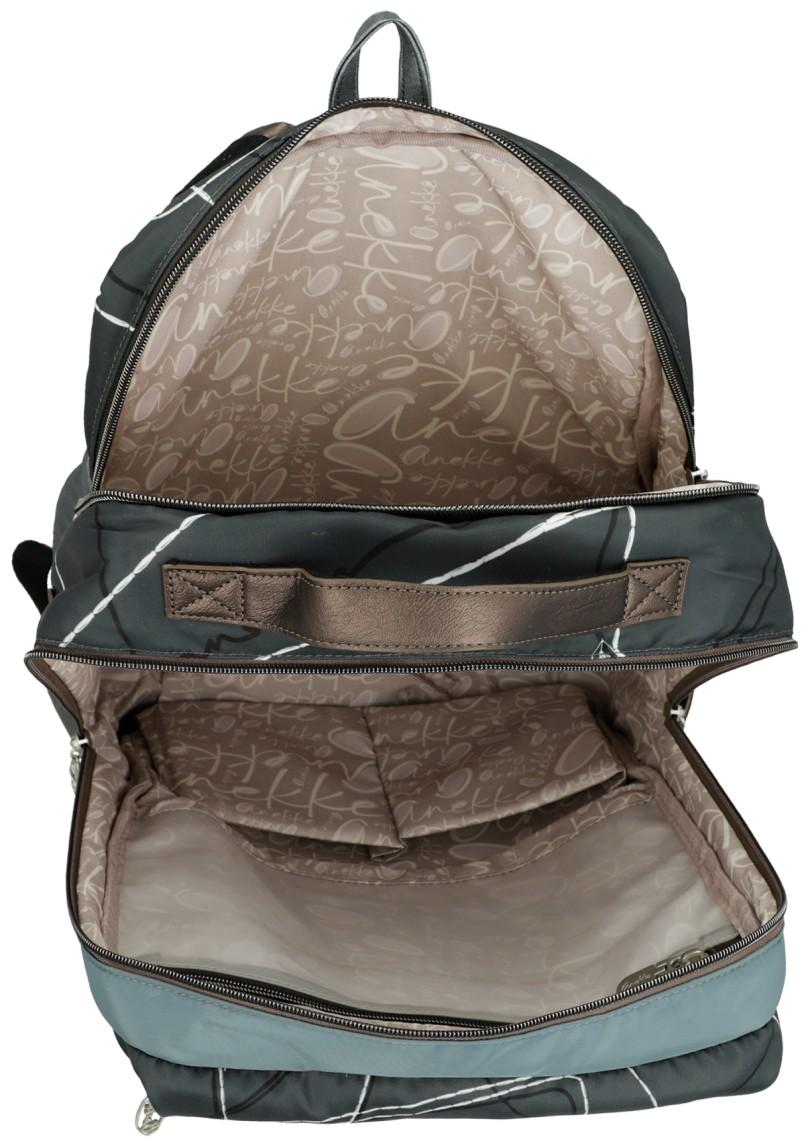 Anekke Tagesrucksack mit Laptopfach Sophia Auralis Olivgrün Nylon