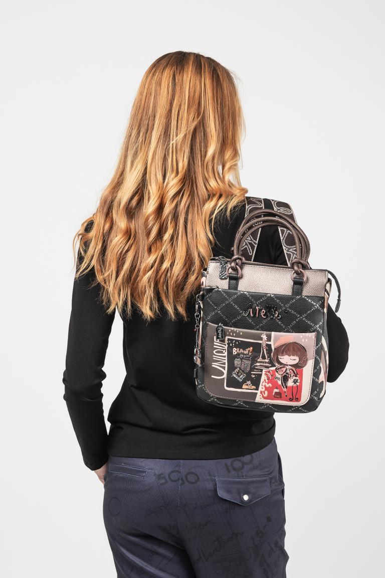 Anekke Taschenrucksack Tote Mademoiselle Glitzer