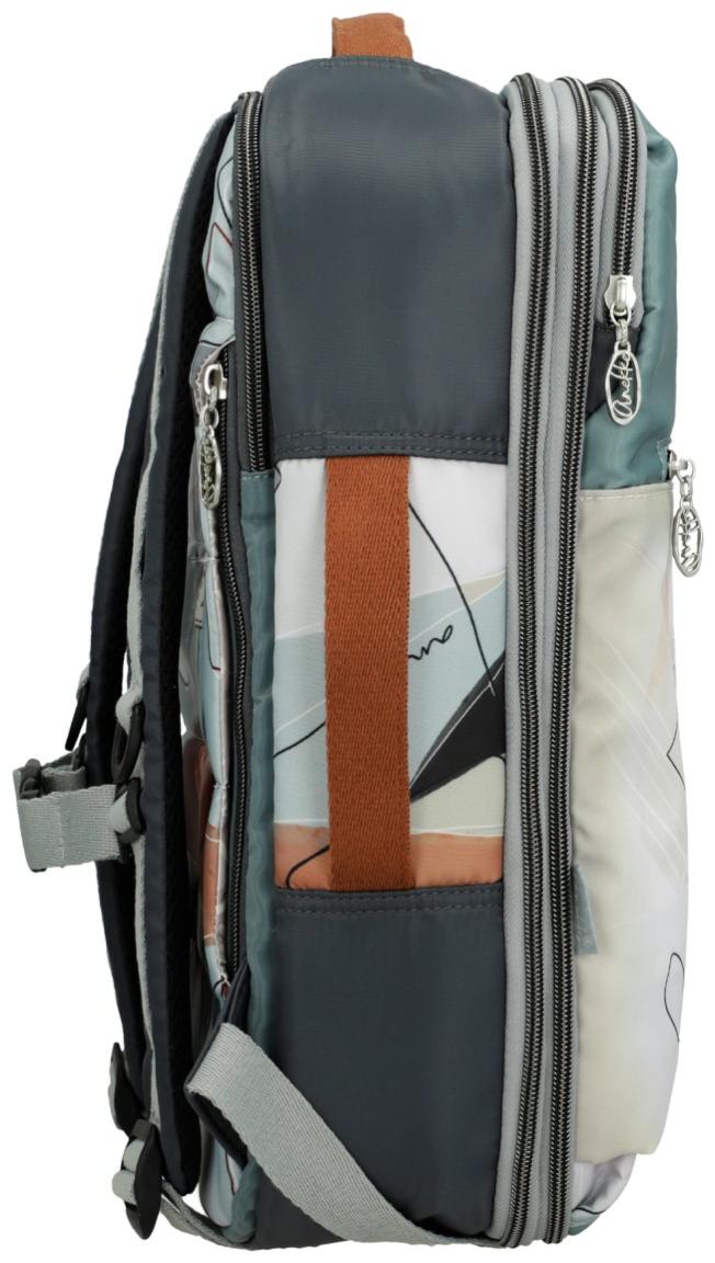 Anekke Textile Travel Backpack Sophia frisches Mintgrün Handgepäck