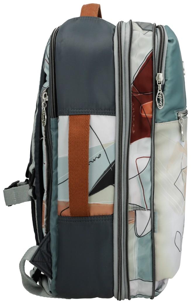 Anekke Textile Travel Backpack Sophia frisches Mintgrün Handgepäck