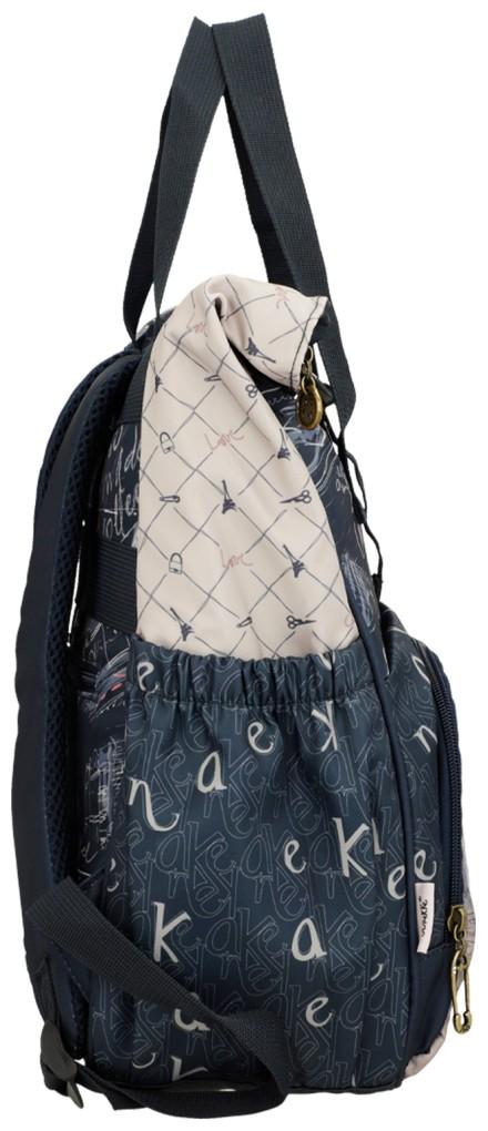Anekke Textilrucksack Nylon Mademoiselle Travel Viaje Alloverprint