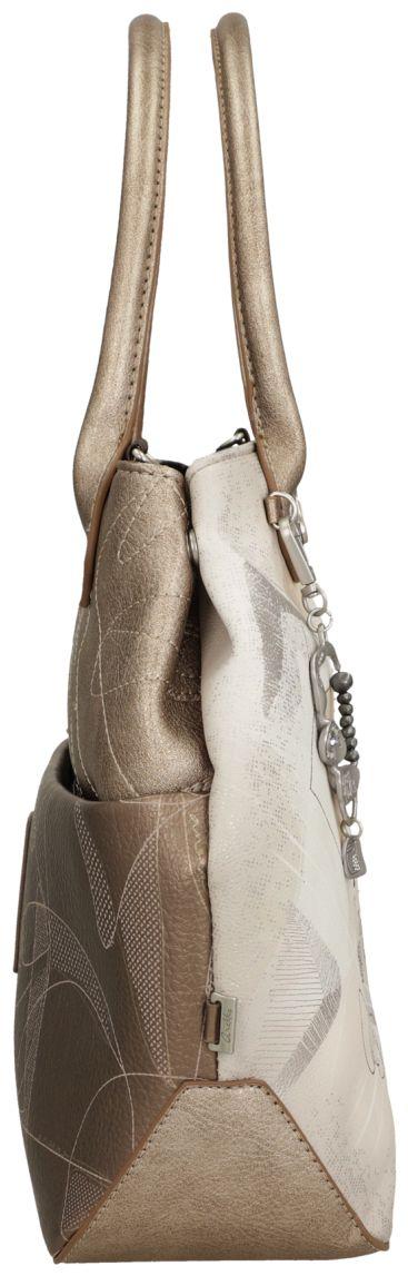 Anekke Tote Bag mit Print Sophia Hell Gold