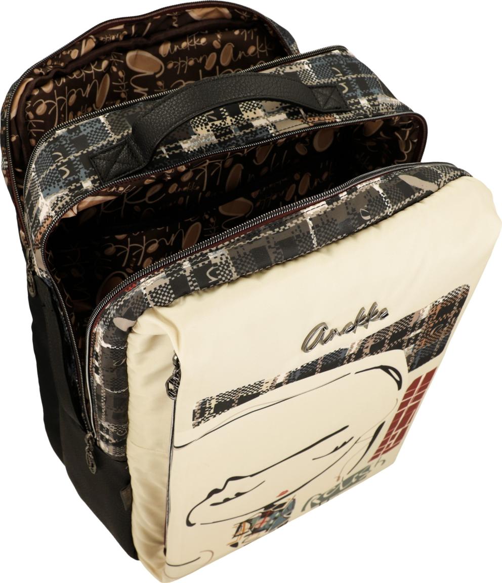 Anekke Travel Iron Reiserucksack Portrait - Beige