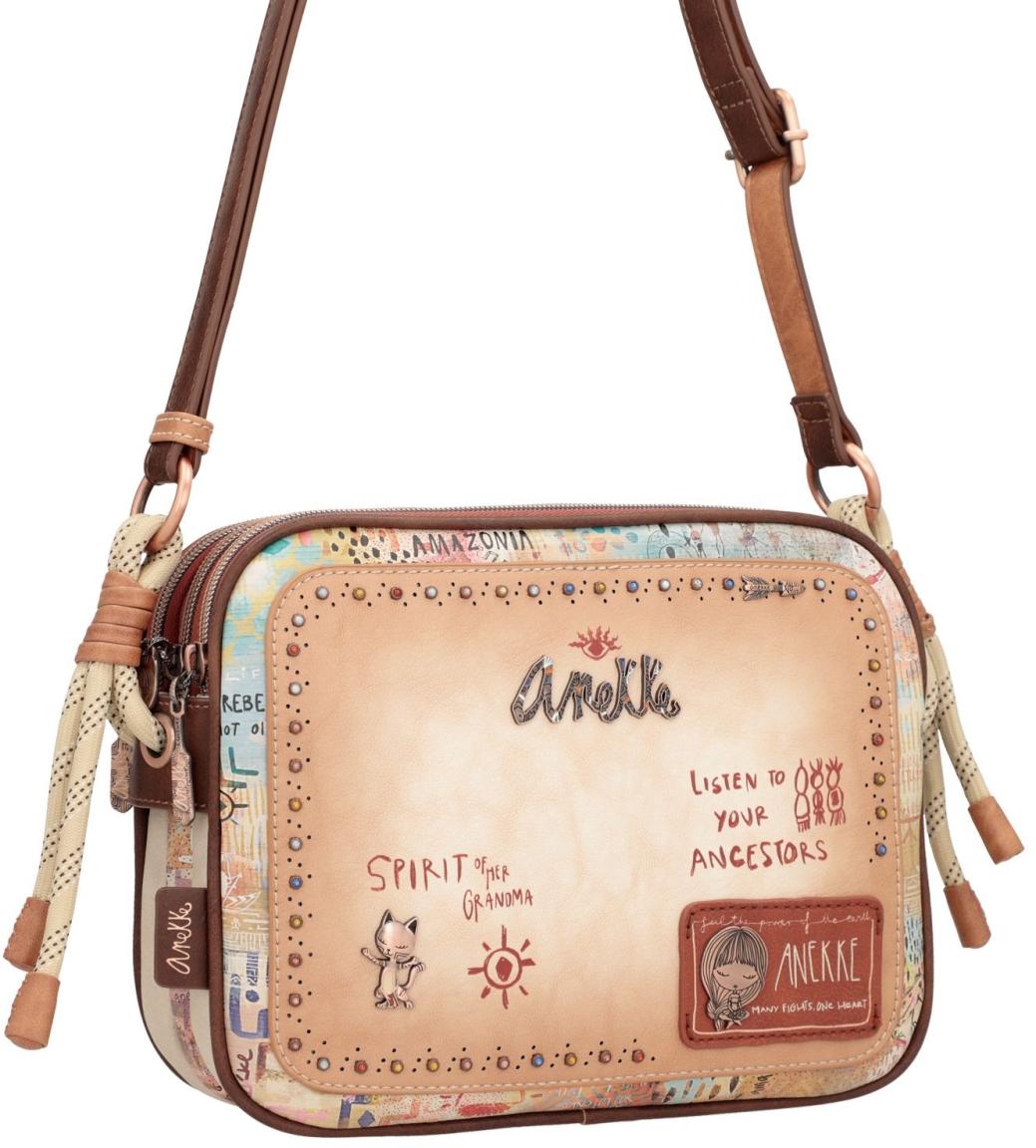 Anekke Tribe Menire Crossovertasche Nietendekor bunt