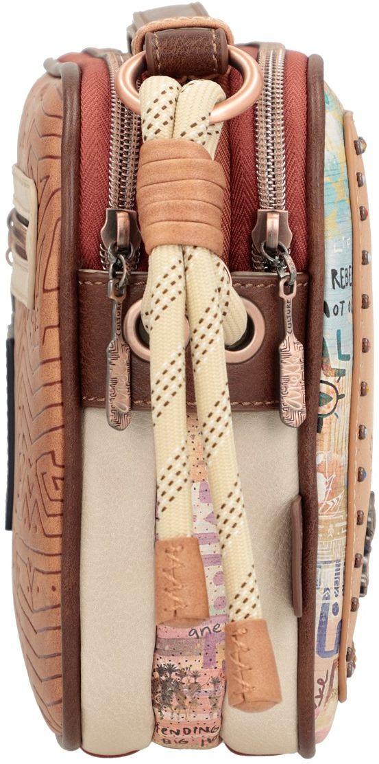 Anekke Tribe Menire Crossovertasche Nietendekor bunt