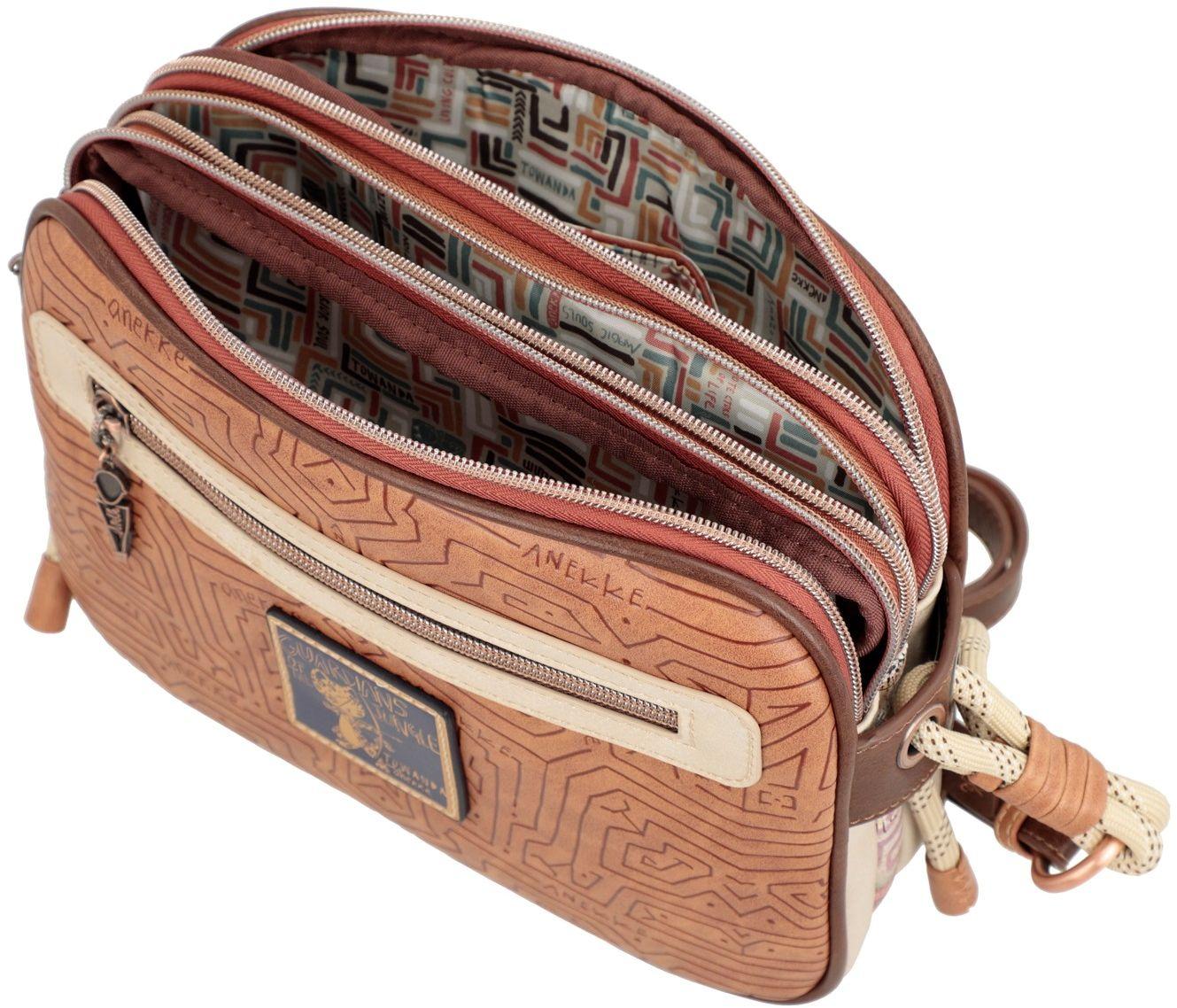 Anekke Tribe Menire Crossovertasche Nietendekor bunt