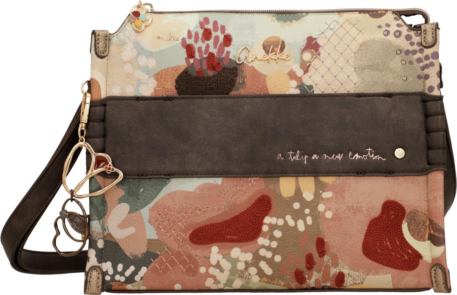 Anekke Tulip Blossom Crossbody Bag Blumen - Bunt