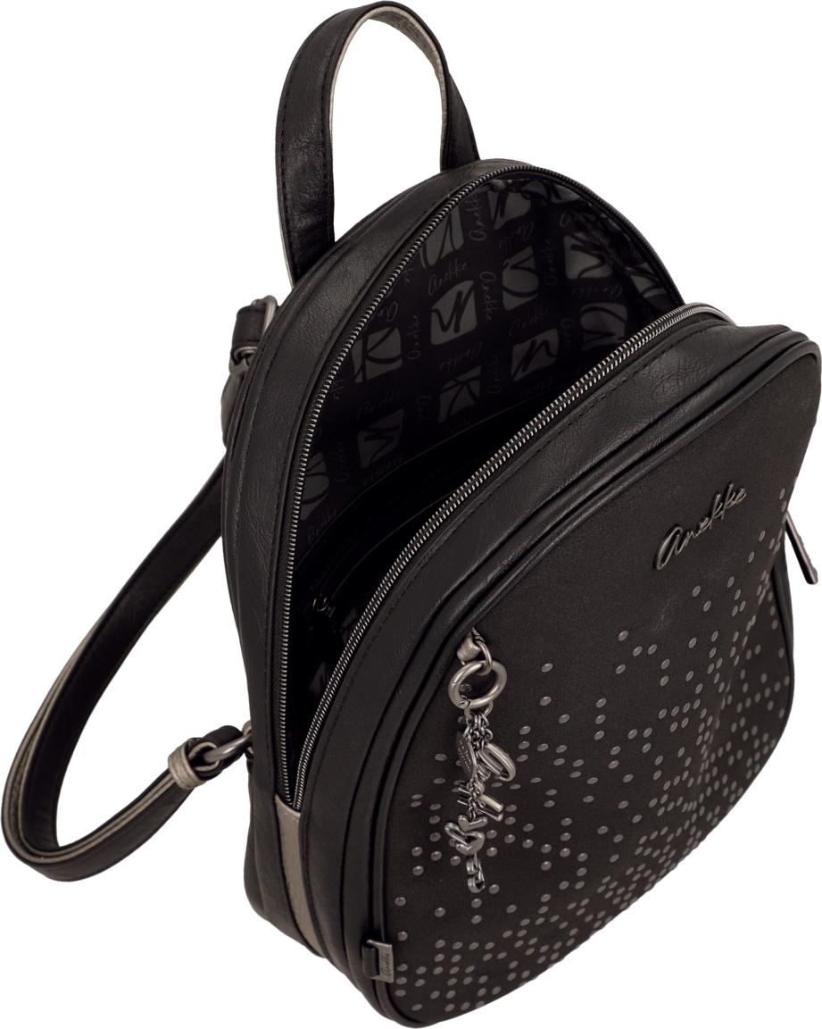 Anekke Tulip Essence Rucksack Nieten - Schwarz