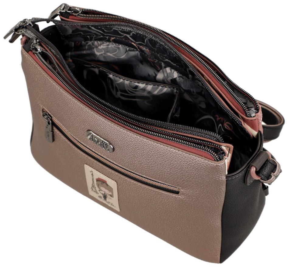 Anekke Umhängetasche Mademoiselle Parisian Altrosa 