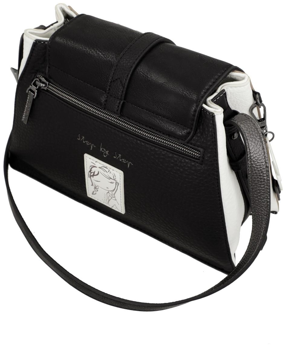 Anekke Umhängetasche mit dekorativen Flap Muse Eikon satte Farben