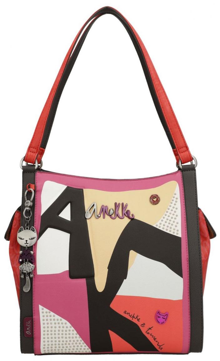 Anekke Vintage Shoppertasche Hollywood bunt dreiteilig