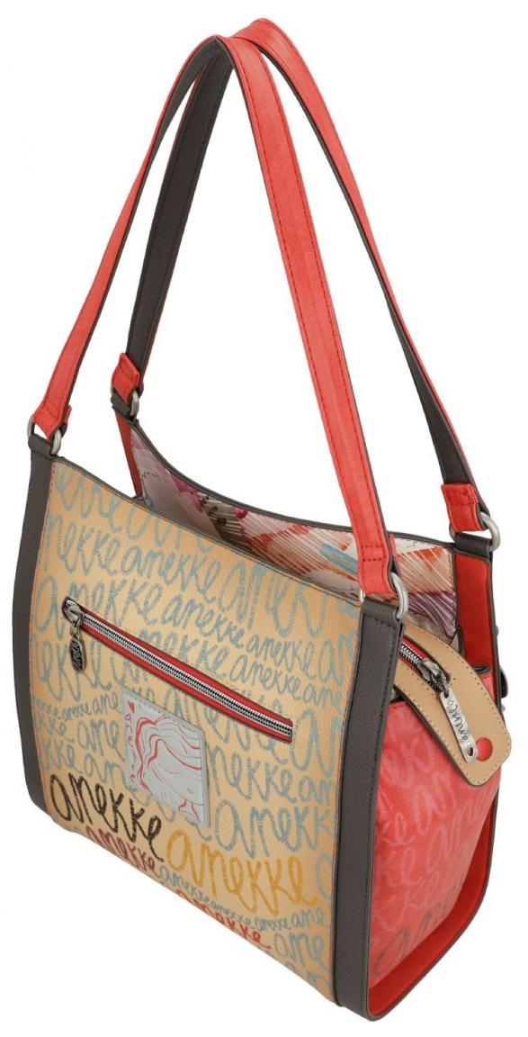 Anekke Vintage Shoppertasche Hollywood bunt dreiteilig
