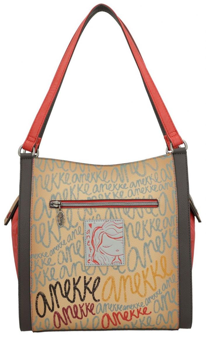 Anekke Vintage Shoppertasche Hollywood bunt dreiteilig
