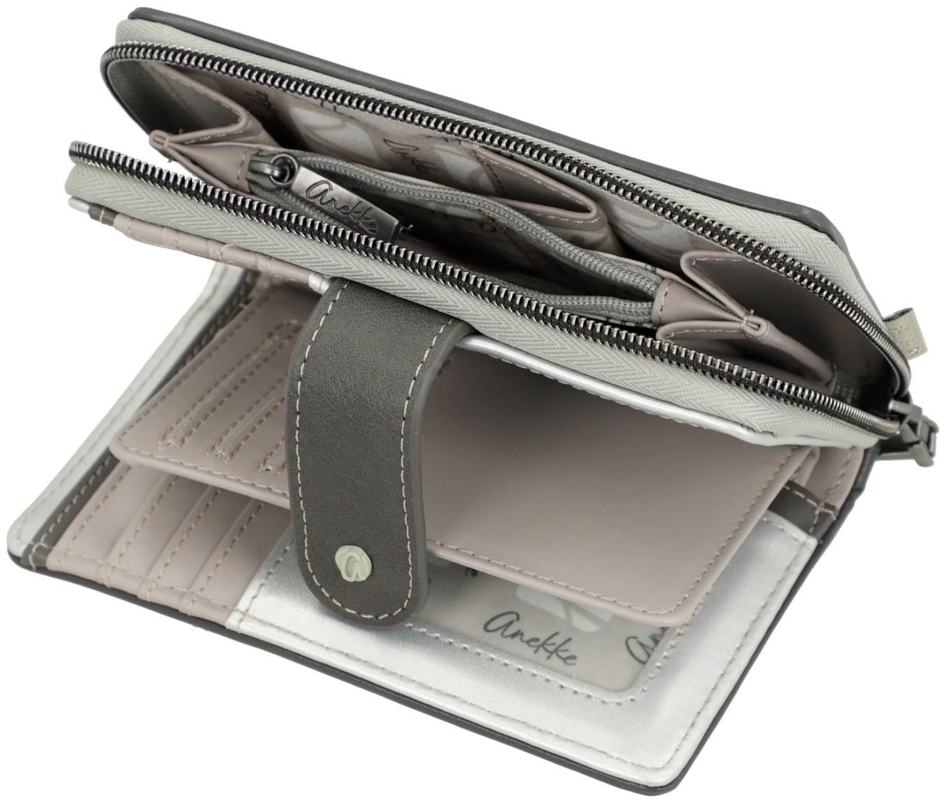 Anekke Wallet Sophia Symmetra Stanzmuster beige