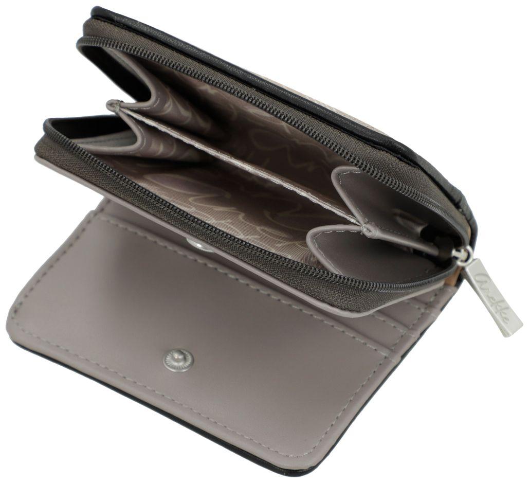 Anekke Wallet klein Sophia klappbar RFID beige Comicprint