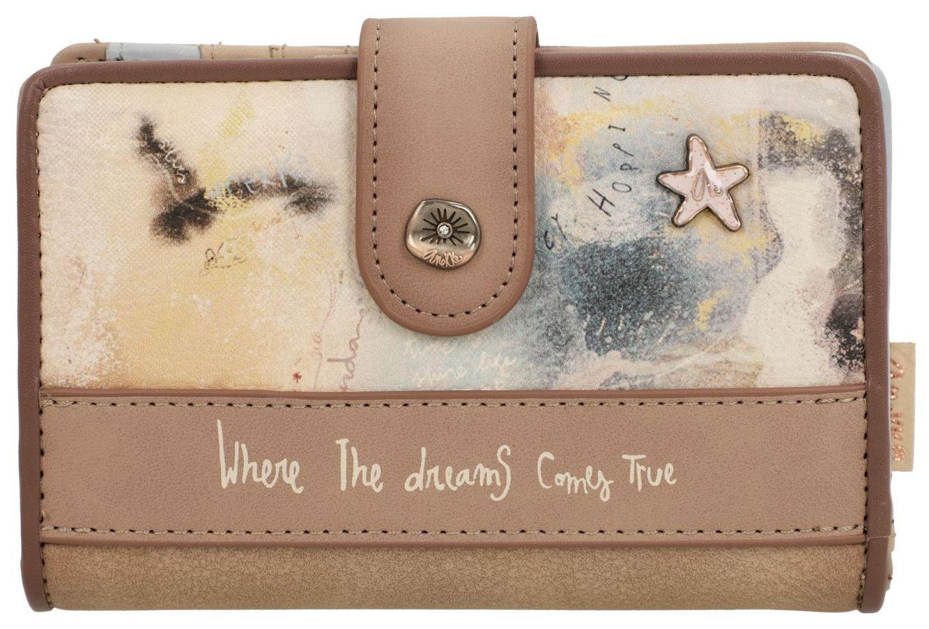 Anekke Wallet mit Druck Hollywood Passion Beige 