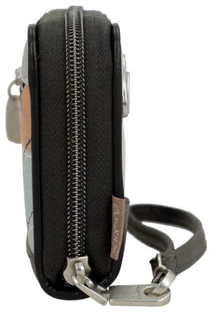 Anekke Zip Wallet Sophia Silberakzente bestickt
