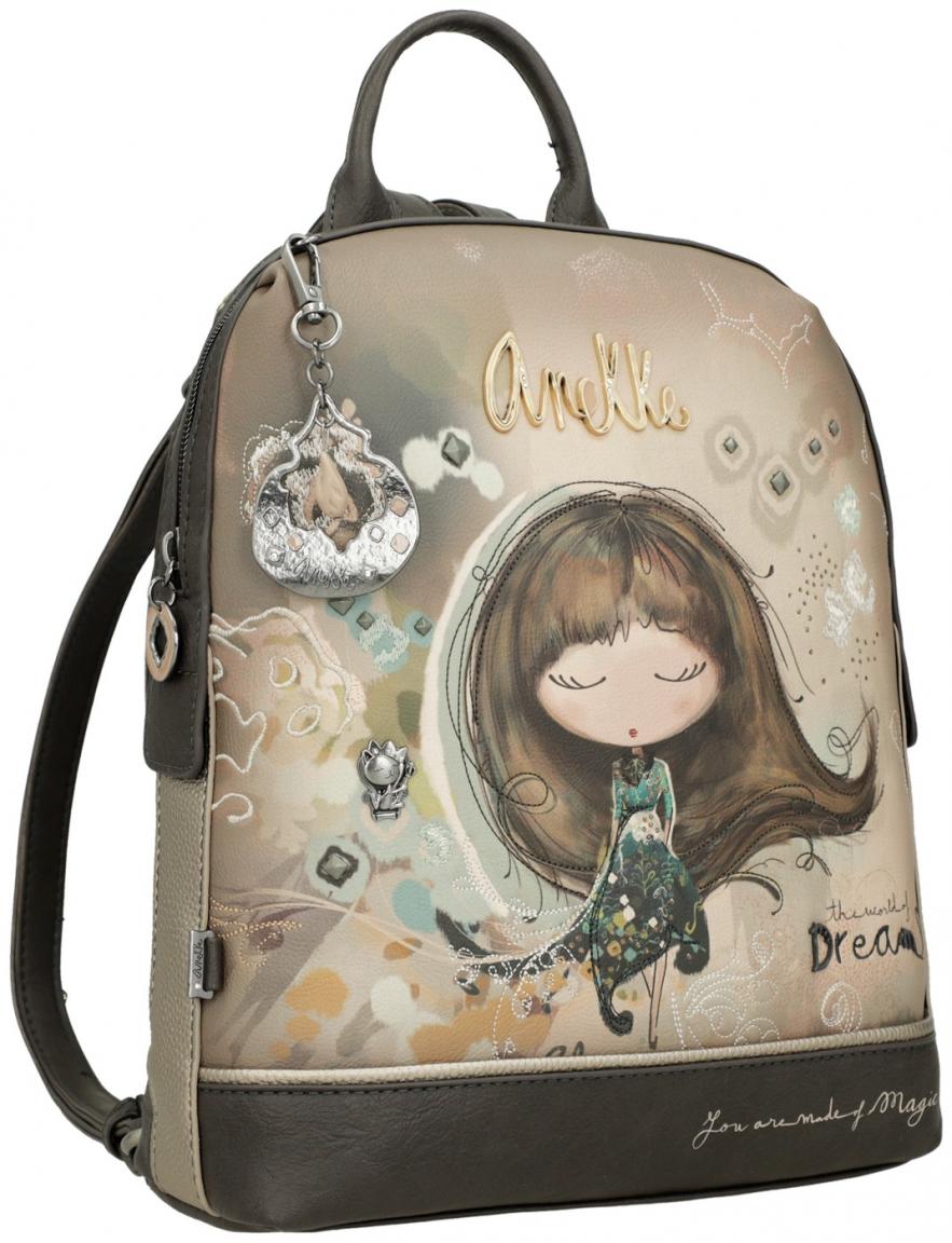 Anekke bezaubernder Mädchenrucksack beige Real funkelnde Träume Herbst 