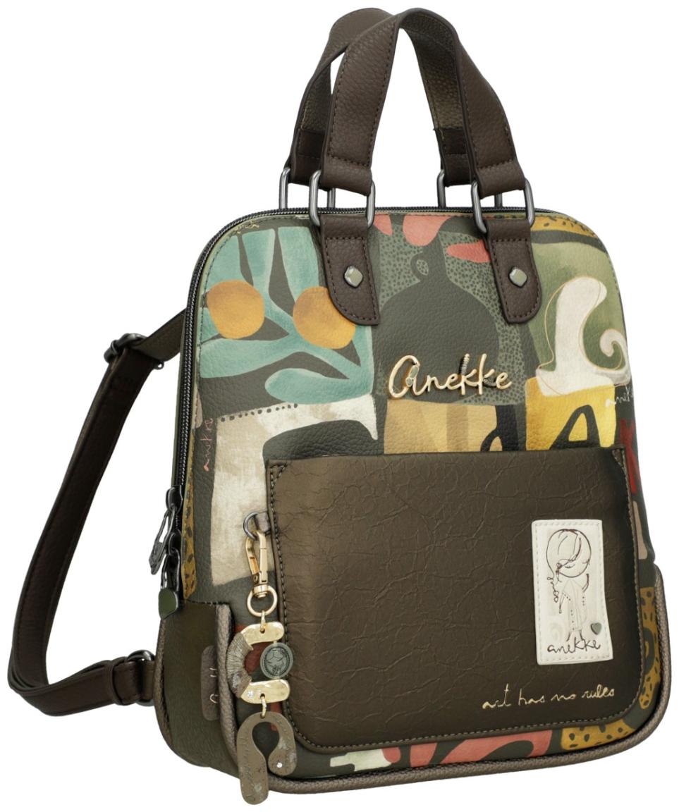 Anekke bunter Citybackpack Muse Amphora schimmernd Print