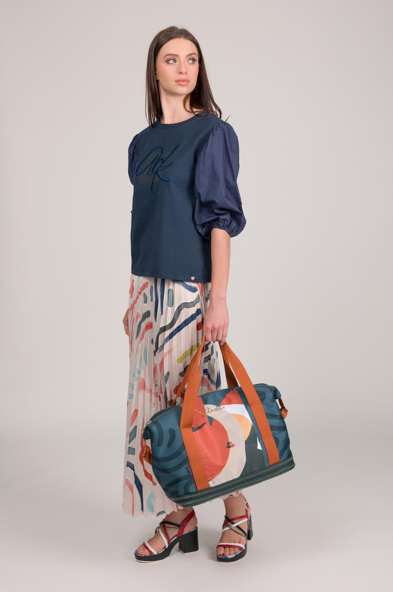 Anekke flexibel erweiterbare Reisetasche Muse Eikon Bunt