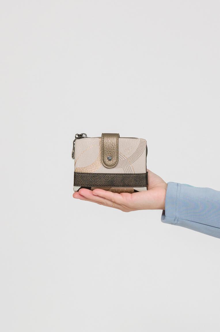 Anekke flexibele Klappbörse Muse Eikon Leinwandoptik