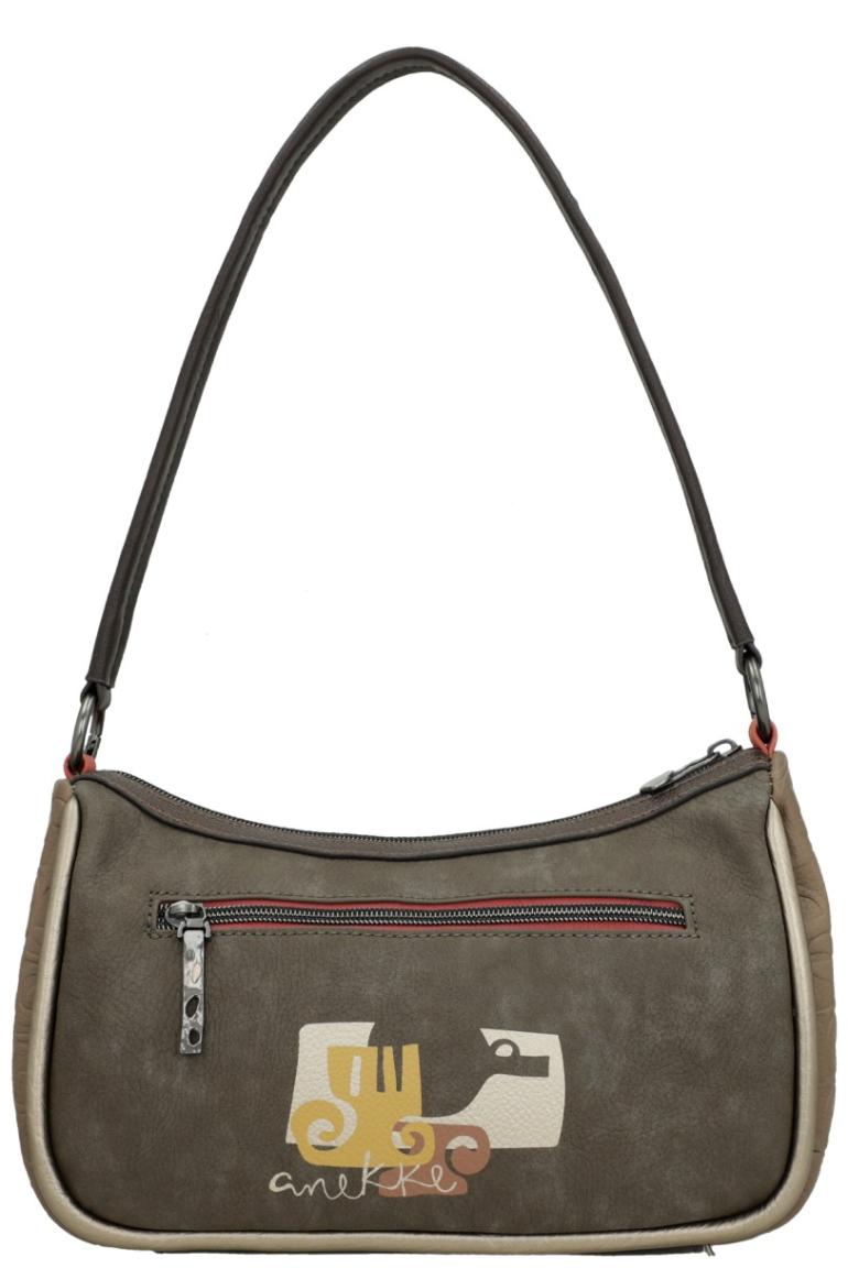 Anekke kompakte Damenhandtasche taupe Muse Print beige