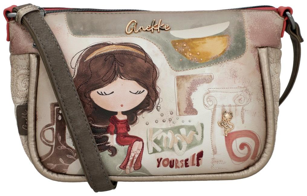 Anekke kompakte Schultertasche Kollektion MUSE bunt