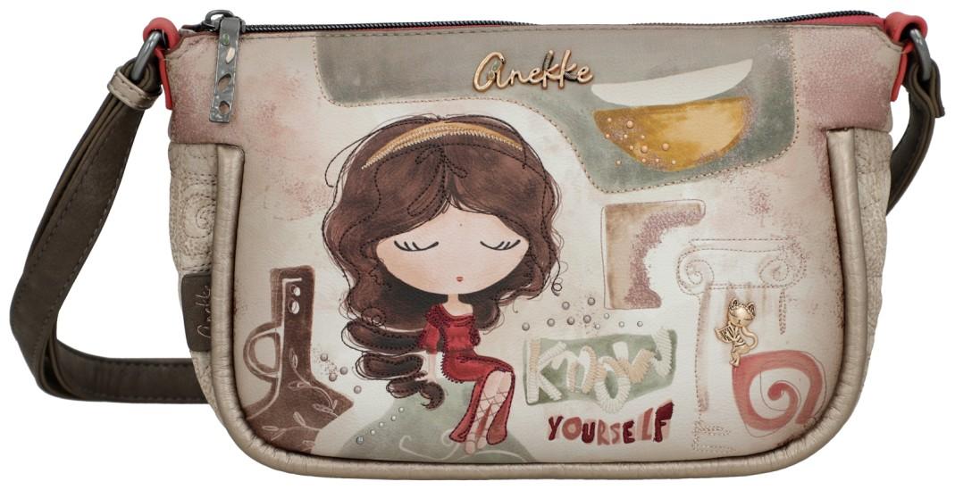 Anekke kompakte Schultertasche Kollektion MUSE bunt