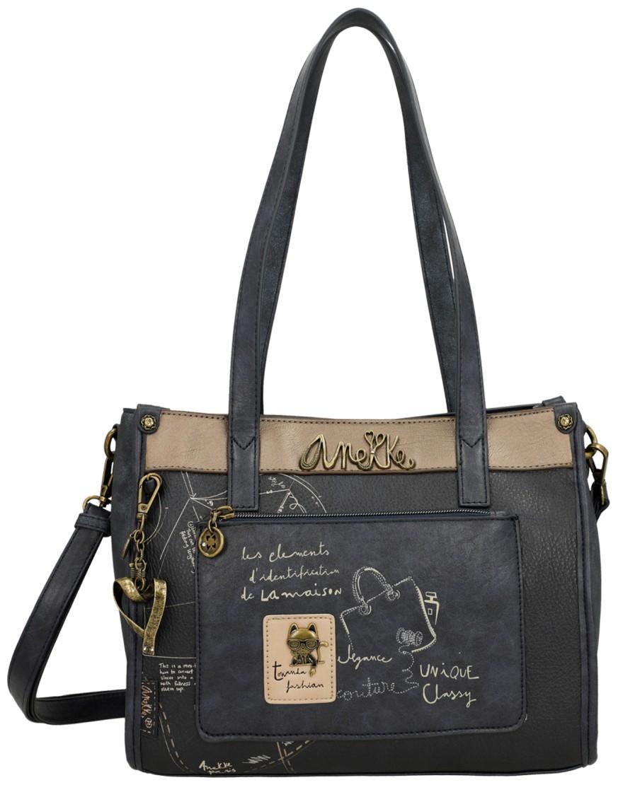 Anekke kompakte Shoppertasche dunkelblau Mademoiselle Boutique