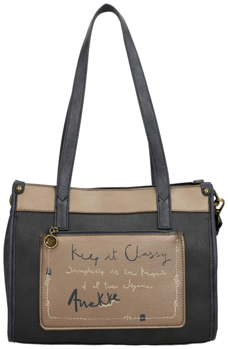 Anekke kompakte Shoppertasche dunkelblau Mademoiselle Boutique
