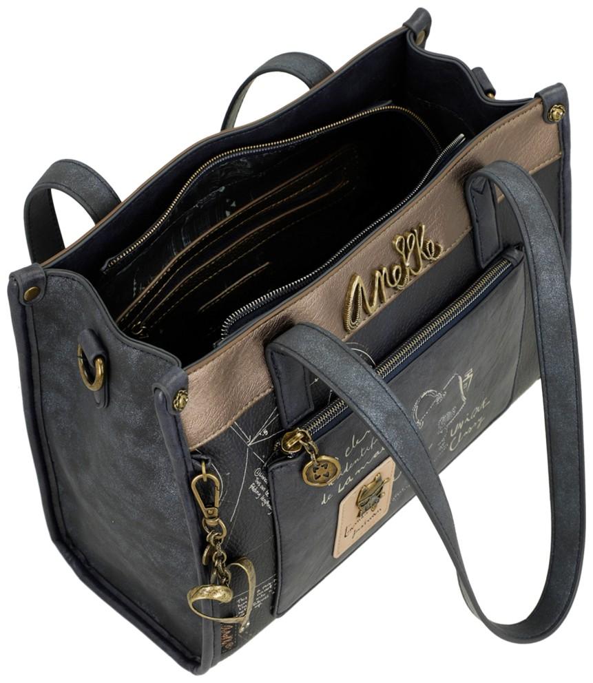Anekke kompakte Shoppertasche dunkelblau Mademoiselle Boutique