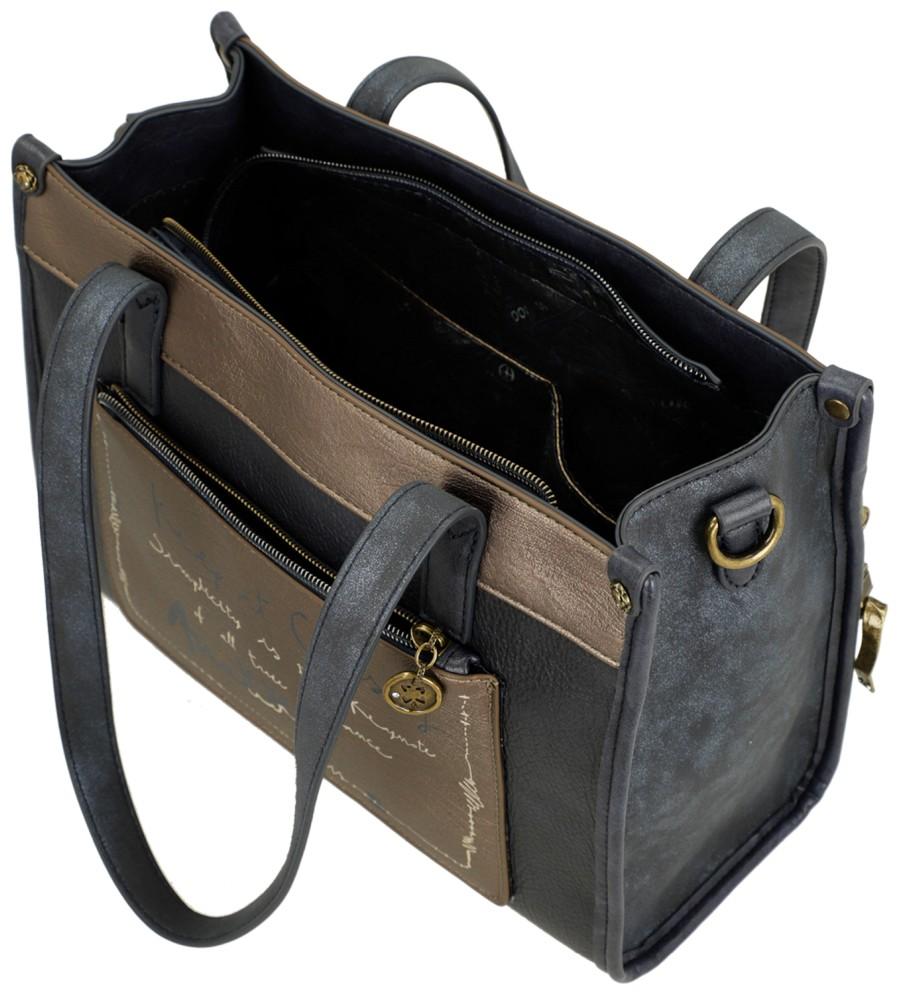 Anekke kompakte Shoppertasche dunkelblau Mademoiselle Boutique