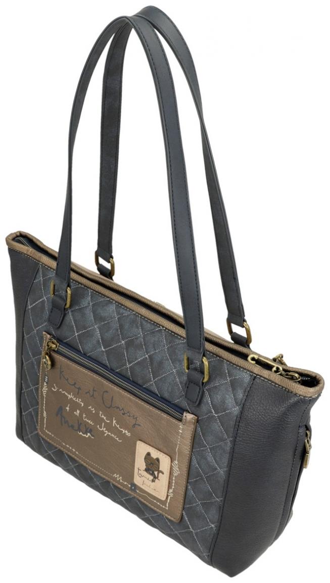Anekke leichte Shoppertasche Mademoiselle Studio Taupe